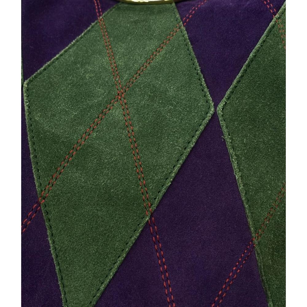 Celine Bag Argyle Suede Shoulder - Picture 6 of 8